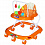 BAMBOLA Ходунки СЧИТАЛКА (8 колес,игрушки,муз) (67*60*51) Оранжевый