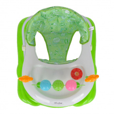 BAMBOLA Ходунки Цветочек (6 пласт.колес,игрушки,муз)Green/Зеленый
