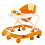BAMBOLA Ходунки ОБУЧАЙКА (8 колес,игрушки,муз) (62*53*57) Оранжевый