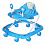 BAMBOLA Ходунки КРАБИК (8 колес,игрушки,муз) (66*56*47) Голубой