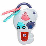 PITUSO Развивающая игрушка Волшебный ключ (белый) (свет,звук) 20*9*4 см