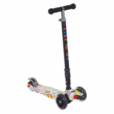 SUNCOLOR Самокат Трехколесный MARS KIDS MAXI LIGHT Складной Граффити 1