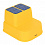 PITUSO Подставка для ног 2-ступенчатая антискользящая Yellow/Желтая,33*36*25 см
