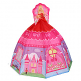 Calida Дом + 100 шаров Принцесса розовая (136x136x125cm)