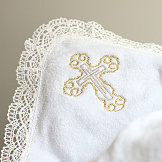 PITUSO Махровое полотенце для Крещения 90*90 см