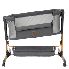 PITUSO Колыбель Flora dark grey/т.серый +ПОДАРОК