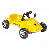PILSAN Педальная машина Herby Car Yellow/Желтый 81*57*42,5 см (2-4лет)