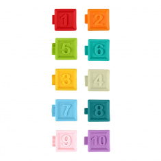 HUANGER  Набор кубиков 10 шт. Цифры