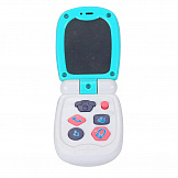 PITUSO Развивающая игрушка Музыкальный телефон (голубой) (свет,звук) 17*6,5*7,5 см
