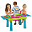KETER Стол Creative для детского творчества и игры с водой и песком, Зеленый/Фиолетовый