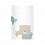ALBEROMIO Пеленальная доска PT70 097 Misie z balonami Мишка с шарами 70см*47см