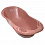 ТЕГА Ванночка 102см со сливом METEO Розовый