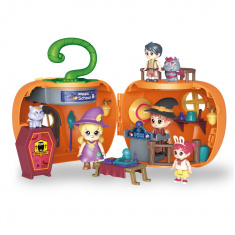 PITUSO Игровой набор Домик с куколками Magic Pumpkin