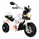 PITUSO Электромотоцикл X-818, 6V/4,5Ah*1,15W*1,колеса пластик,свет,муз.,83*33*56 см,Белый/White