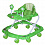 BAMBOLA Ходунки КРАБИК (8 колес,игрушки,муз) (66*56*47) Зеленый