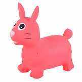 SPRING Прыгуны-животные ЗАЙКА (Розовый), PVC, с насосом, 62*30*50см,  