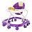 BAMBOLA Ходунки ОБУЧАЙКА (8 колес,игрушки,муз) (62*53*57) Фиолетовый