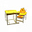 СЕНС-М BABYS Стул-стол для кормления DUCKY Желтый