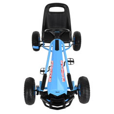 PITUSO Педальный картинг G205  (105*61*62 см),  надувные колеса,  Синий/Blue