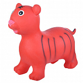 SPRING Прыгуны-животные ТИГРЕНОК (Красный), PVC, с насосом, 60*30*50см,  