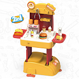 PITUSO Игровой набор Кухня "Шефбургер", в рюкзаке