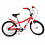 Велосипед 20" Mars Ride 2-х колесный красный