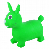 SPRING Прыгуны-животные ЗАЙКА (Зелёный), PVC, с насосом, 62*30*50см,  