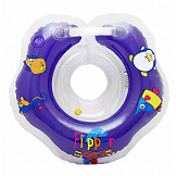 FLIPPER Круг на шею для купания малышей музыкальный ФИОЛЕТОВЫЙ