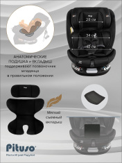 Pituso Удерживающее устройство для детей 0-36 кг Roys+