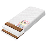 BAMBOLA Матрац детский беспружинный Aria Comfort Тeenager Кокос с двух сторон/Холлофайбер 160х80х12
