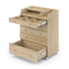 PITUSO Комод раскладной/колесо TORI (5 ящ)