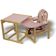 СЕНС-М Стул-стол для кормления СТД 07 Розовый пластиковая столешница