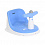 PITUSO Сиденье для купания,Blue/Голубой (пищалка),36*29,5*24см
