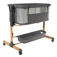 PITUSO Колыбель Flora dark grey/т.серый +ПОДАРОК
