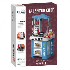 Игровой набор Кухня Talented Chef 62 эл-та ( свет,звук) PITUSO