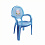 Dunya Plastik Детский стульчик   с рисунком голубой