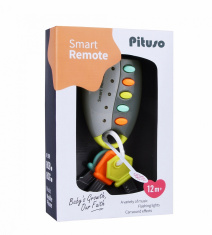 PITUSO Развивающая игрушка Умный пульт (серый) (свет,звук) 19*6,5*4 см
