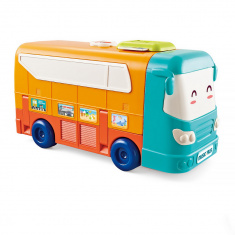 PITUSO Игровой набор Автомобилист-Школьный музыкальный автобус Orange/Оранжевый