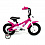 Велосипед 2-х колесный MARS RIDE 12 DARK PINK темно-розовый