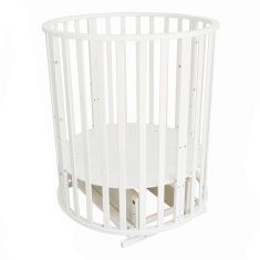 PITUSO Кровать детская универсальная 9/1 Monica маятник поперечный Белый