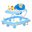 BAMBOLA Ходунки Юный гонщик (7 силик.колес,игрушки,муз) (71*64*40) Blue/Голубой
