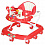 BAMBOLA Ходунки ЛЯГУШОНОК (8 колес , игрушки,муз) (67*60*51) Красный