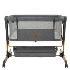 PITUSO Колыбель Flora dark grey/т.серый +ПОДАРОК