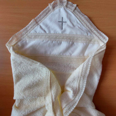 Полотенце крестильное (Кружево 3870)