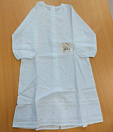 LITTLE STAR Крестильная рубашка Ангелок №7 р.92 (2 года) (хлопковая вуаль) 