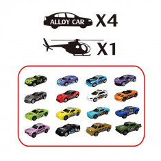 PITUSO Игровой набор Паркинг "Автомобилист" (55 эл.)